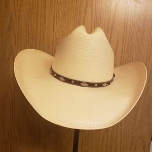 Milano Hat Co. Men's Larry Mahan 10X Brindle Straw